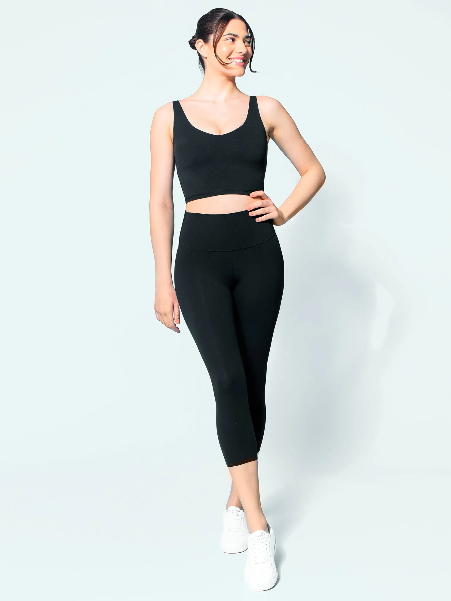 U NECK NUDE TANK