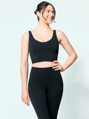 U NECK NUDE TANK