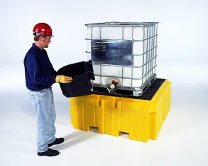 Ultra - IBC Spill Pallet Plus, Drain LLDPE