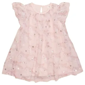 Unicorn Flutter Sleeve Dress