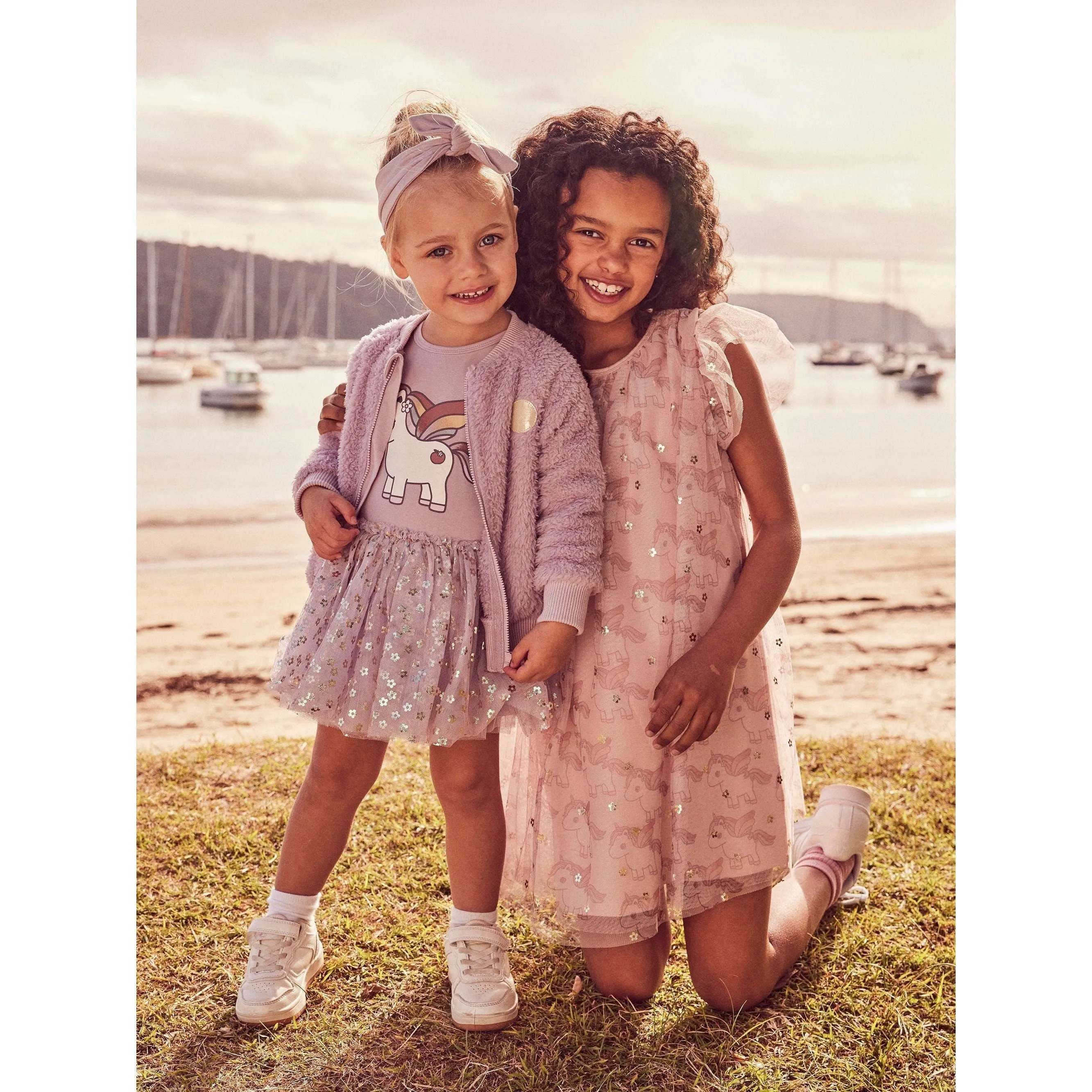 Unicorn Flutter Sleeve Dress