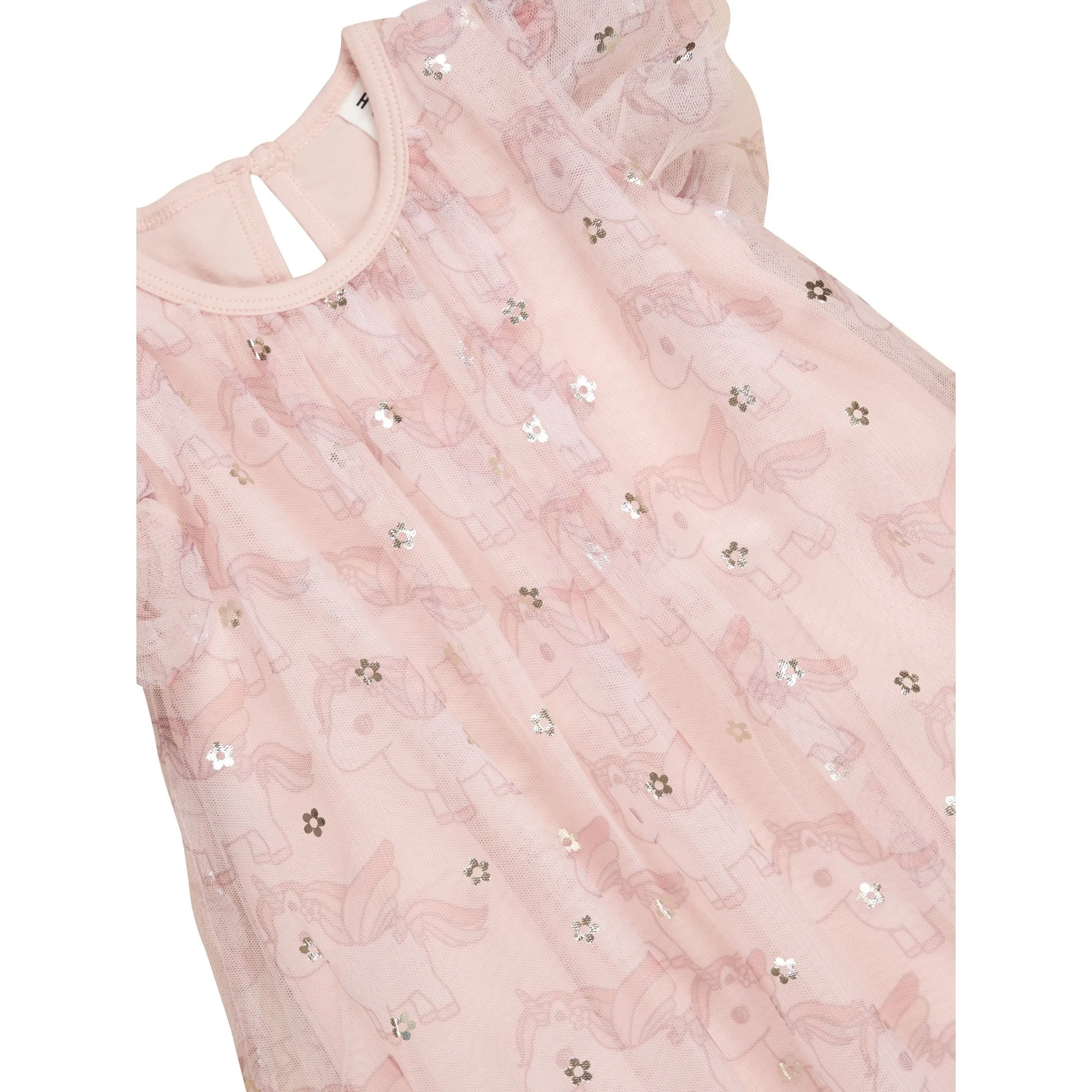 Unicorn Flutter Sleeve Dress