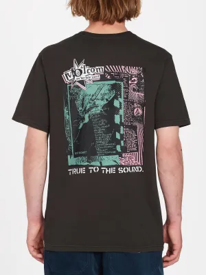 V Entertainment T-shirt - RINSED BLACK