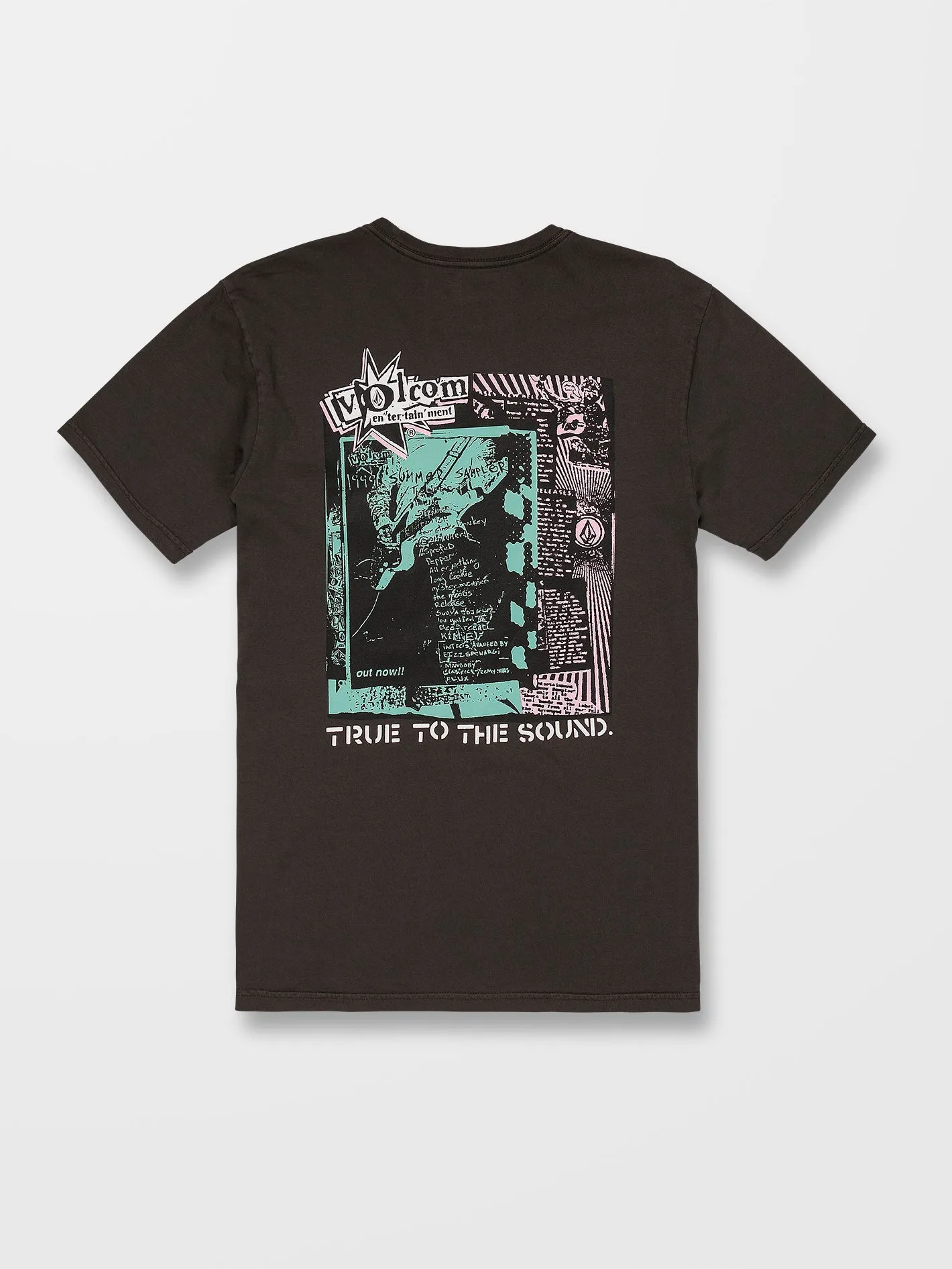 V Entertainment T-shirt - RINSED BLACK