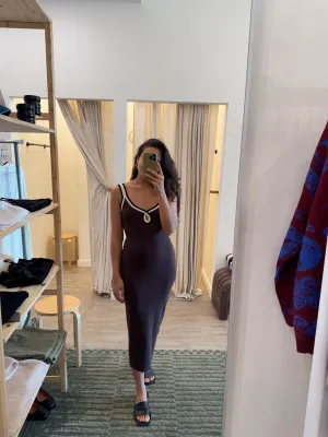 Val Keyhole Dress