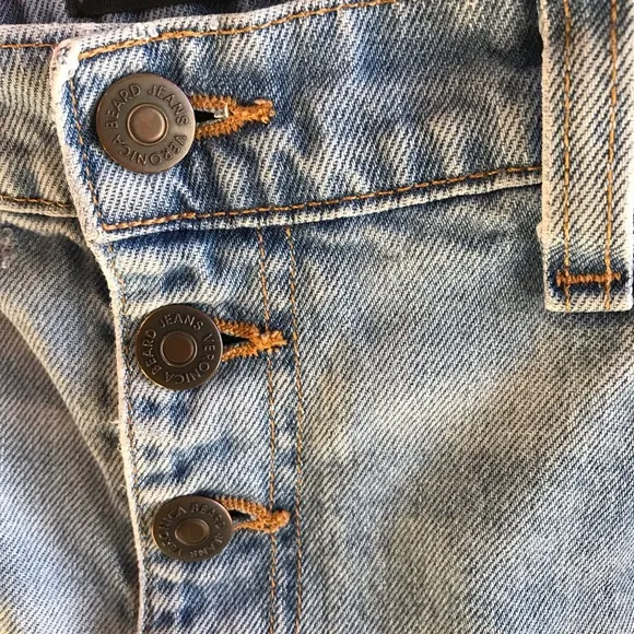 Veronica Beard Debbie shorts sz 28 jean shorts raw hem button fly pipeline wash