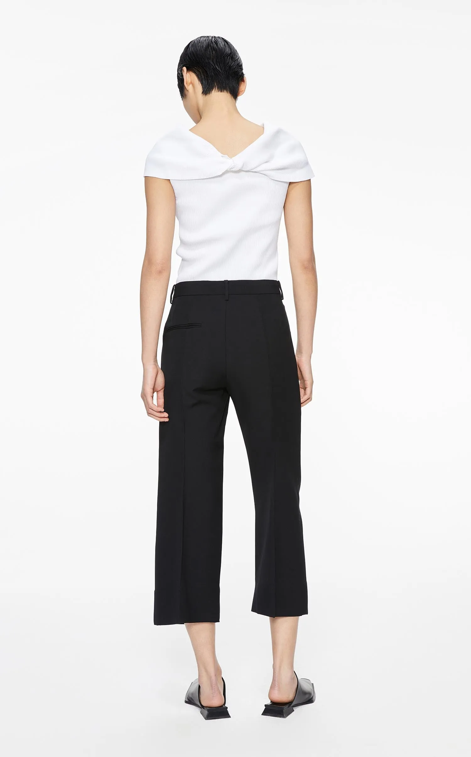 Vest / JNBY Asymmetric Collar Knit Vest