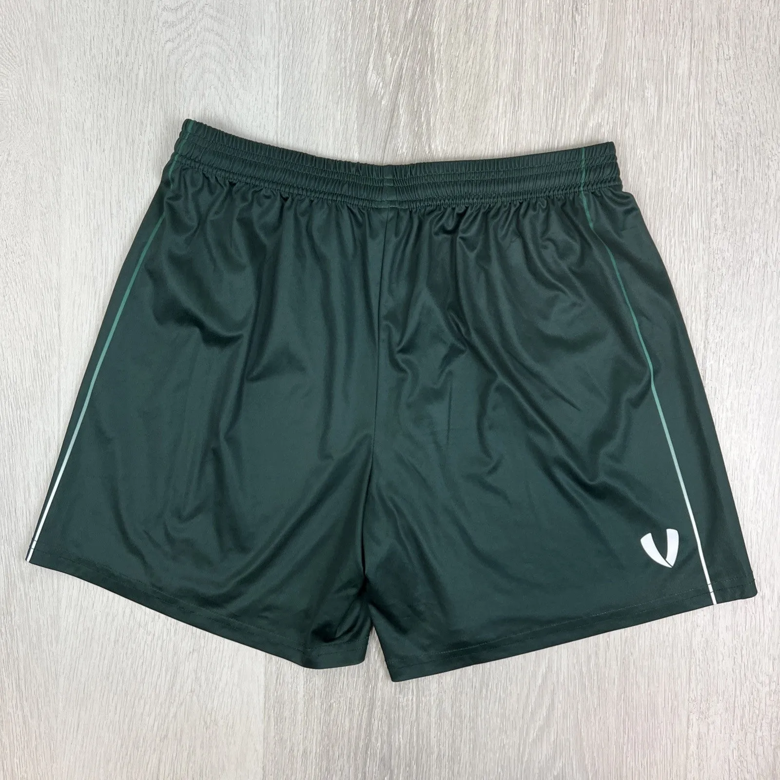 Veto Mens Green Strathfield F.C Soccer Shorts Football Shorts Size Large