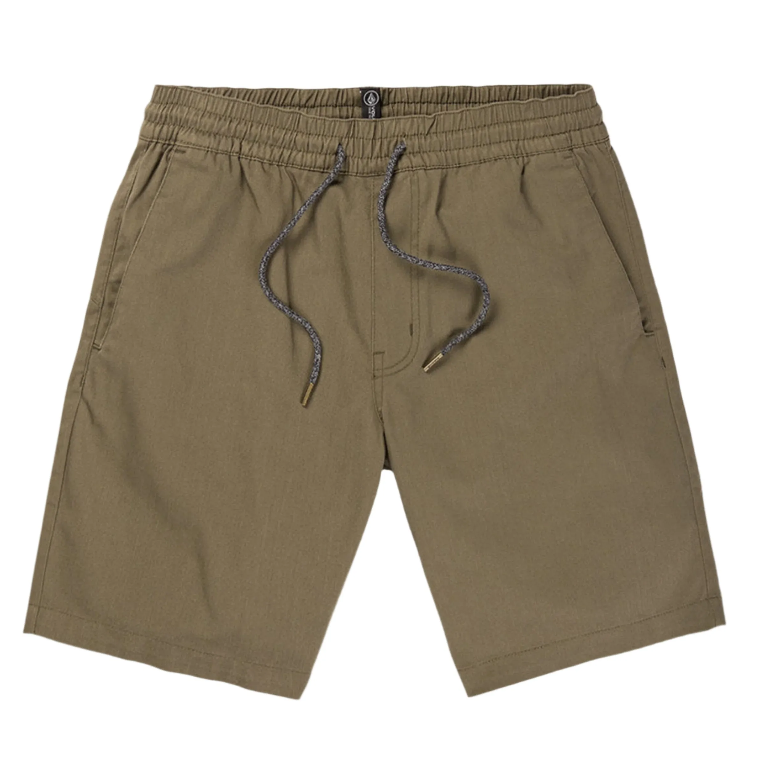 VOLCOM FRICKEN MENS ELASTIC WAIST SHORT WINTER MOSS