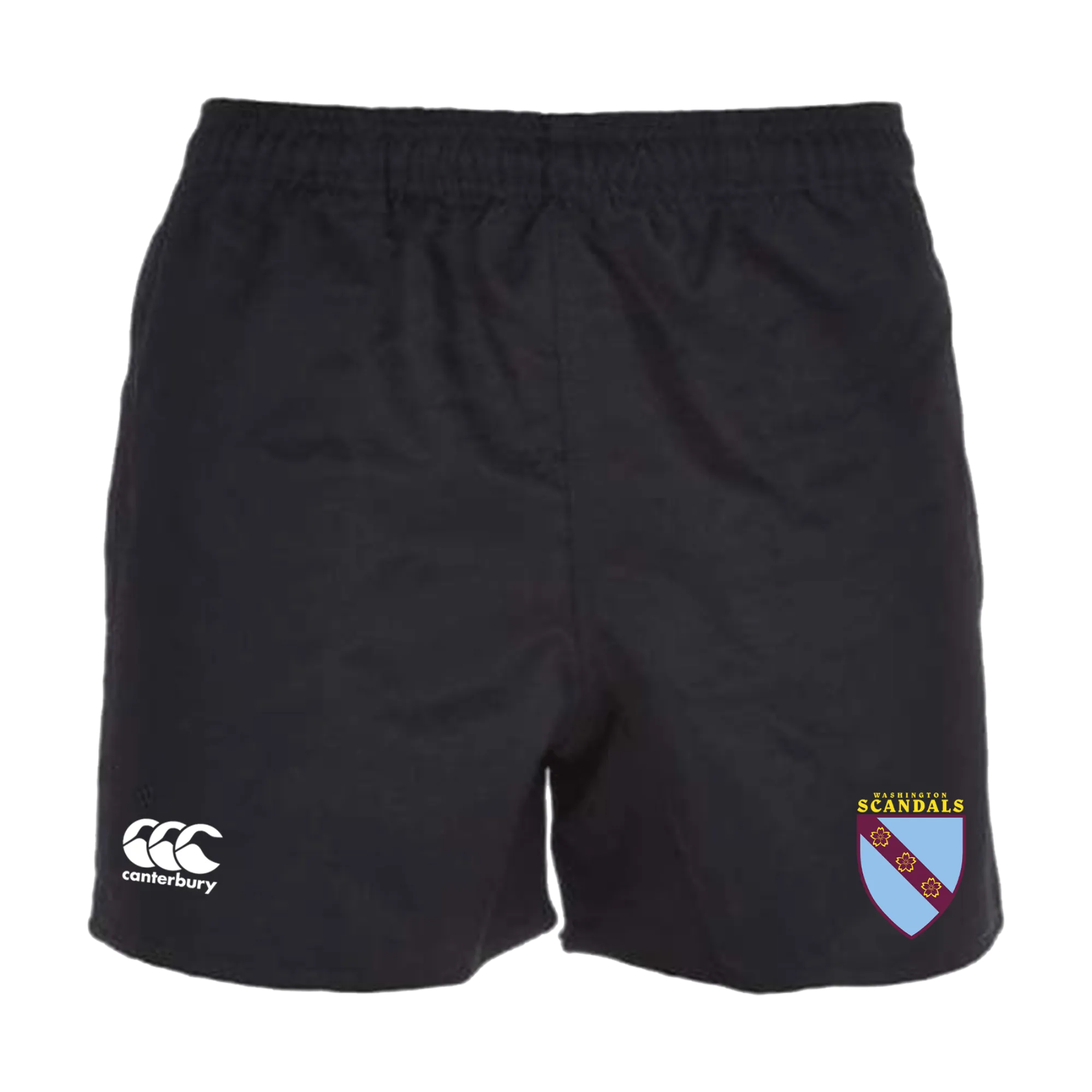 Washington Scandals RFC Canterbury Professional Polyester Pocketed Rugby Shorts