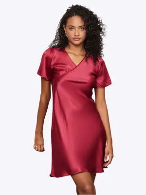 Waverly - Soft Silk Sophistication Woman's Smock Nightgown