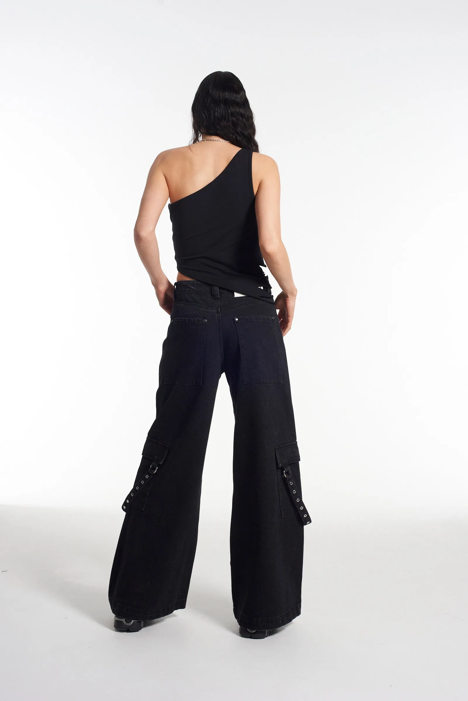 Web Slashed Vest Top