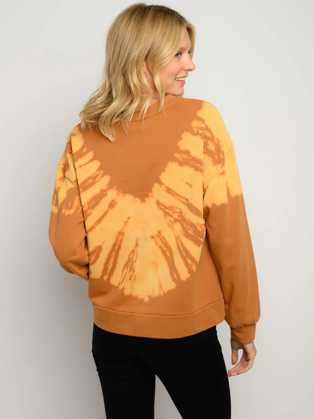 WOMEN'S TIE DYE SWEATSHIRT TOP