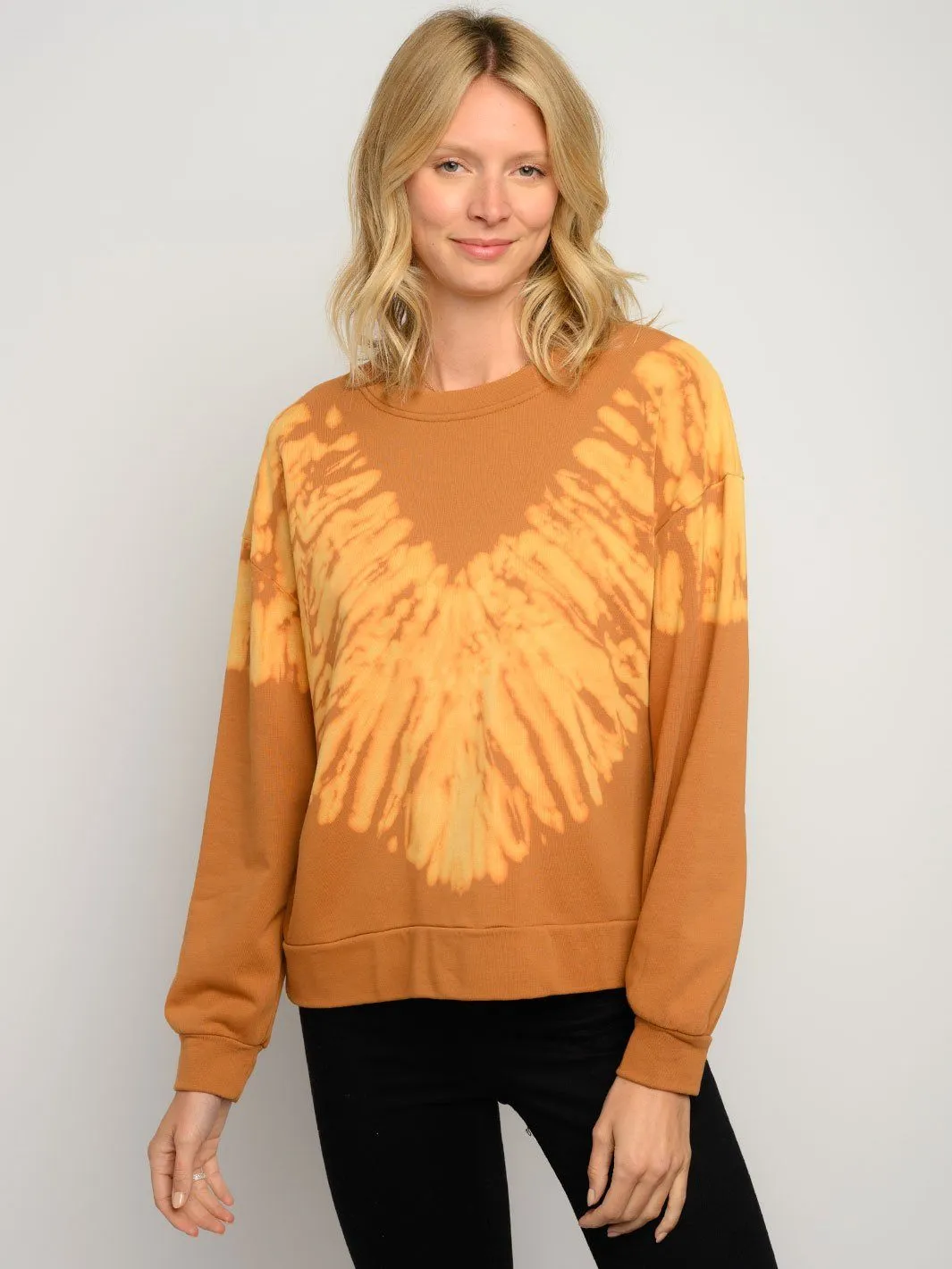 WOMEN'S TIE DYE SWEATSHIRT TOP