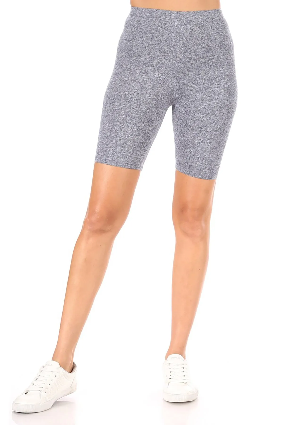 Women's Workout High Waist Comfy Elastic Band Active Biker Shorts Pants S-3XL
