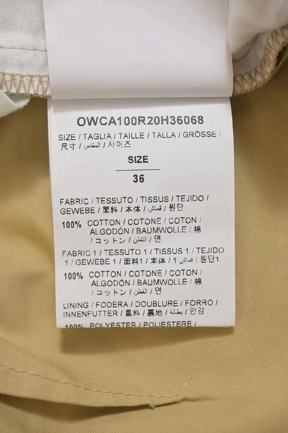 [WW42129] Off-White | Culottes