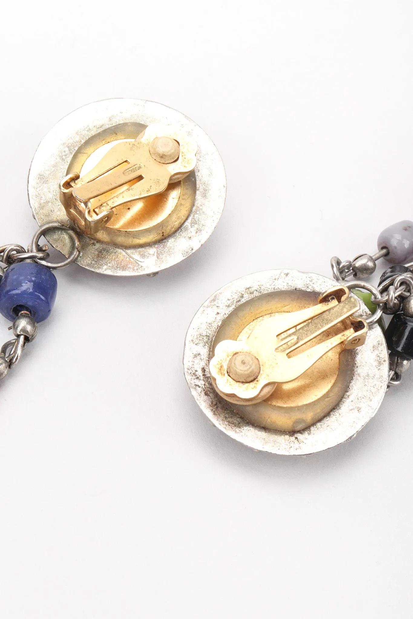 XL Chain Bead Earrings