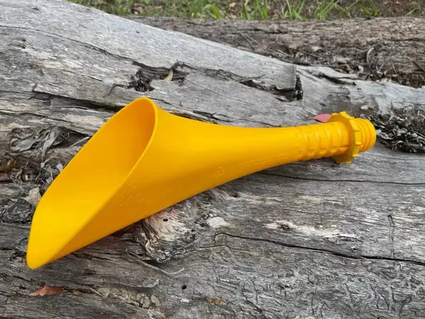Yellow Diesel Scrunnel Funnel